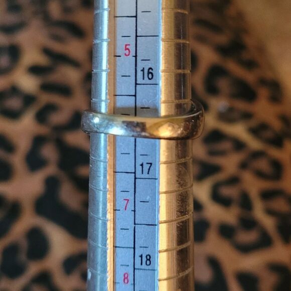 THIS RING IS ONLINE RIGHT NOW FOR $1999 GENUINE SAPPHIRE & DIAMOND BAND - Picture 7 of 8